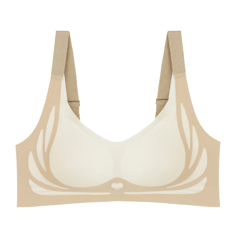 Women Wireless Seamless Bra Breathable Soft Support Comfortable Lingerie For Daily Wear