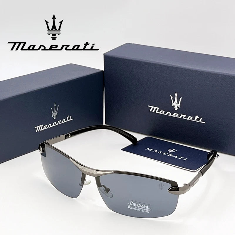 MASERATI Car High End UV400 Polarized Glasses For Grecale Levante Quattroporte Ghibli Mc20 Mcpura GT GranCabrio Drive Sunglasses