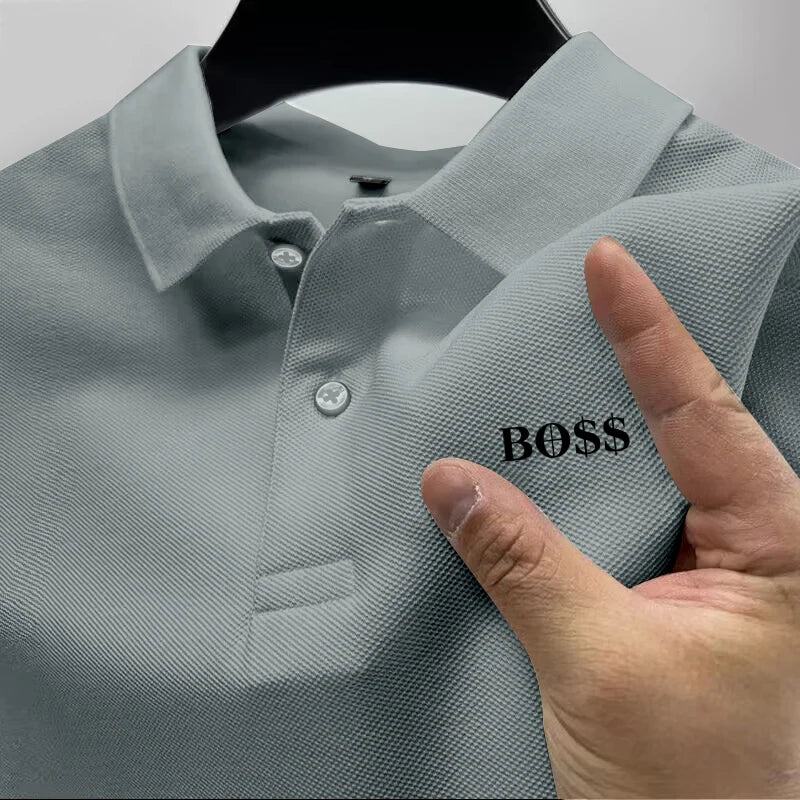 Men's Short Sleeve Polo Shirt, Quick Dry, Breathable, Casual, Stylish, Business, Sports, Summer, New, 2026