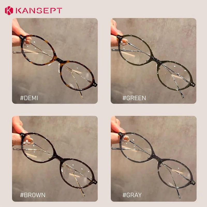 KANSEPT Lunette Myopia Glasses for Women Optical Lenses Woman Anti Blue Light Reading Glass Eye-glasses -2 Eyewear Eyeglasses