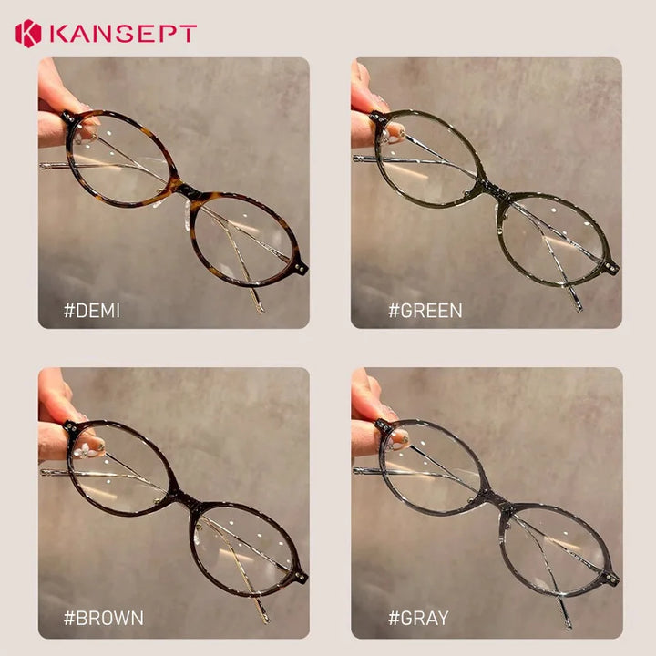 KANSEPT Lunette Myopia Glasses for Women Optical Lenses Woman Anti Blue Light Reading Glass Eye-glasses -2 Eyewear Eyeglasses