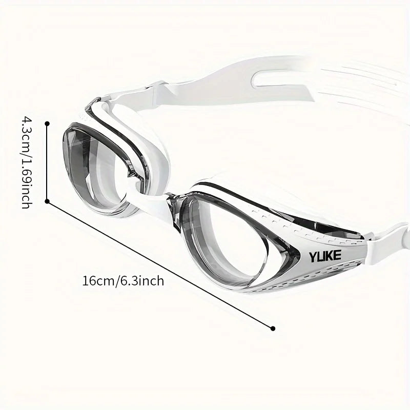 1Pcs Swimming Goggles Profession HD Waterproof Comfortable Anti Fog UV Swim Eyewear Water Sport Adjustable Glasses for Men Women