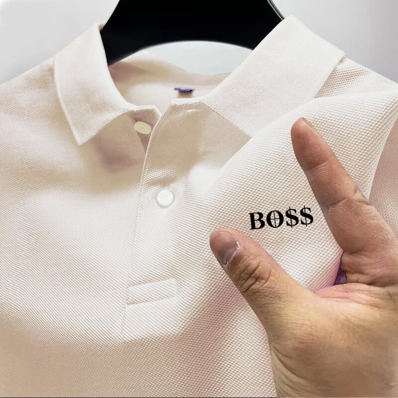 Men's Short Sleeve Polo Shirt, Quick Dry, Breathable, Casual, Stylish, Business, Sports, Summer, New, 2026
