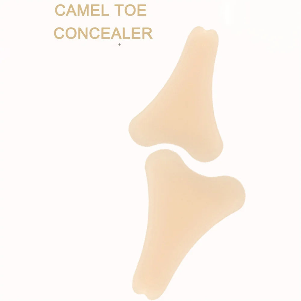 1PC Camel Toe Pad Private Concealer Silicone Pad Part Reusable Nursing Adhesive Swimsuit Sticker Women Protector Invisible Parts