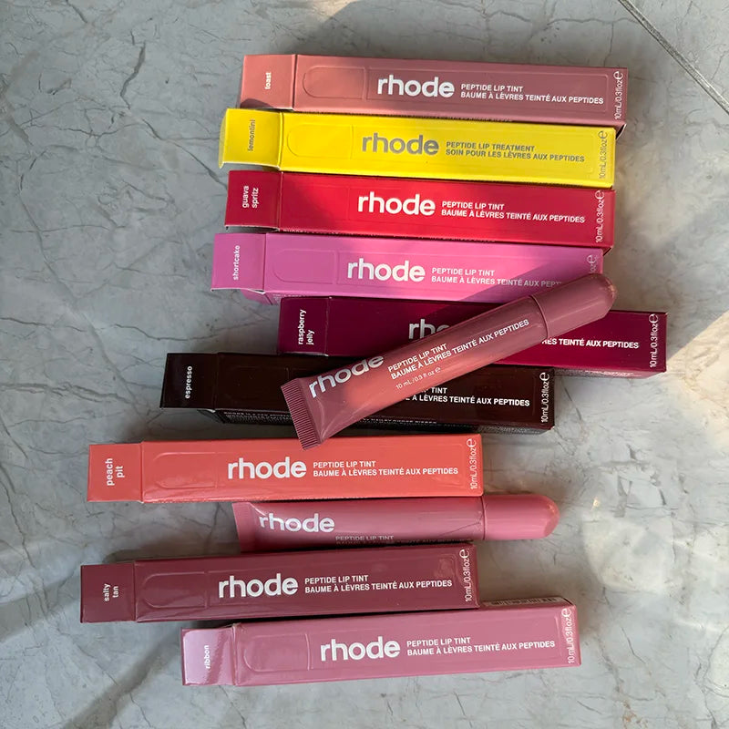 For iphone 17 16 Ribbon Lemontini Lip Gloss Pocket Blush Stick Non-fading Waterproof Blusher Moisturizing Shimmer Lipstick Liner