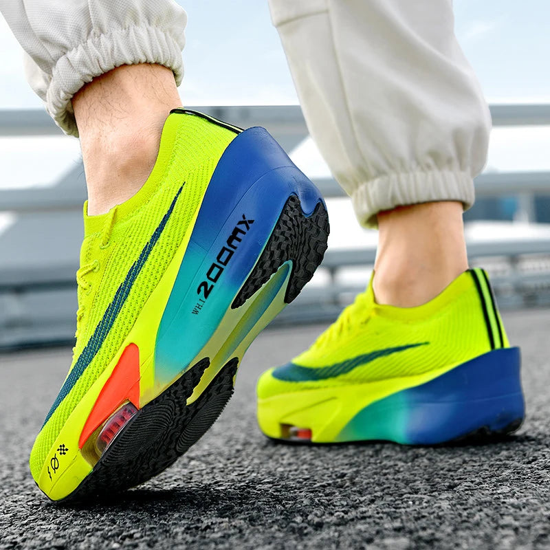 Marathon Running Shoes Men Carbon Board Speciality Sports Breathable Lightweight Women's Comfortable Athletic Nonskid Sneakers