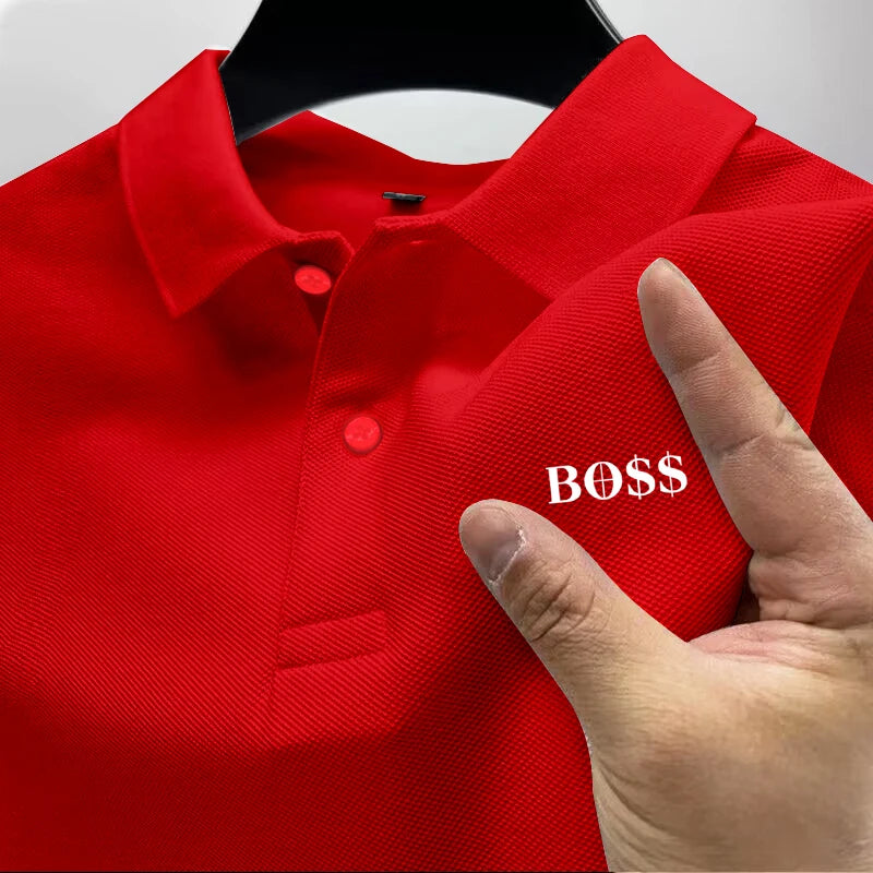 Men's Short Sleeve Polo Shirt, Quick Dry, Breathable, Casual, Stylish, Business, Sports, Summer, New, 2026
