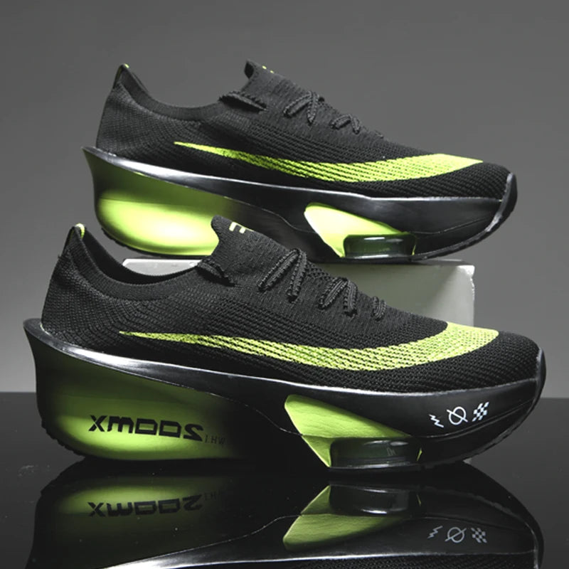 Marathon Running Shoes Men Carbon Board Speciality Sports Breathable Lightweight Women's Comfortable Athletic Nonskid Sneakers