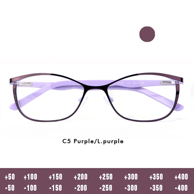 O-Q CLUB Woman Cat Eye Eyeglass Glasses Women Eyeglasses Frames for Glases Women's Sunglasses Glass Shades Female Lenses to Read