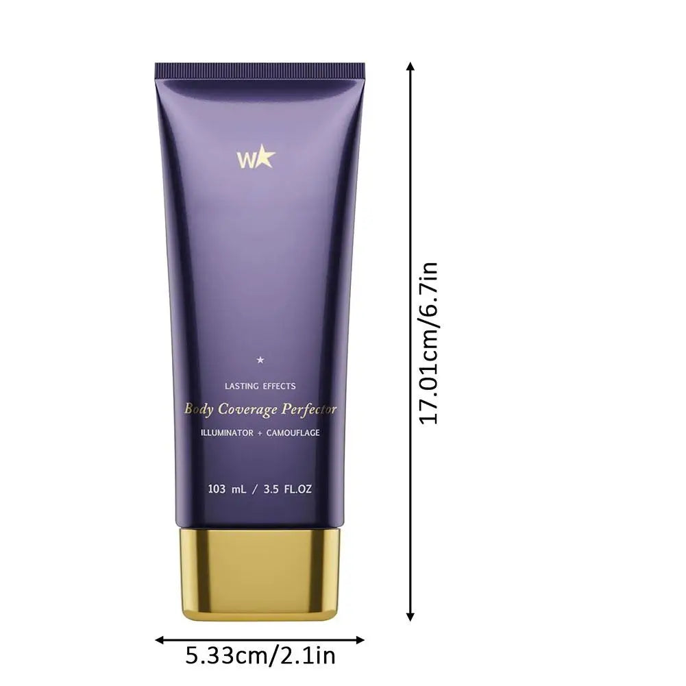 Body Tattoo Concealer Curing Cream Tattoo Dark Spot High Coverage Waterproof Sweat Proof Natural Traceless Coverage Product