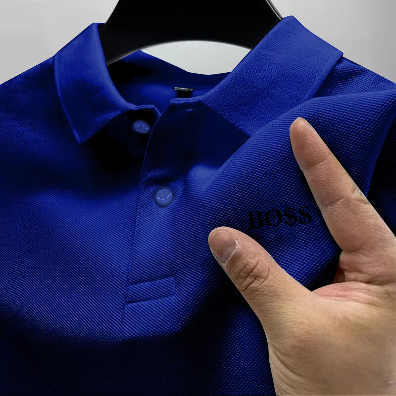 Men's Short Sleeve Polo Shirt, Quick Dry, Breathable, Casual, Stylish, Business, Sports, Summer, New, 2026