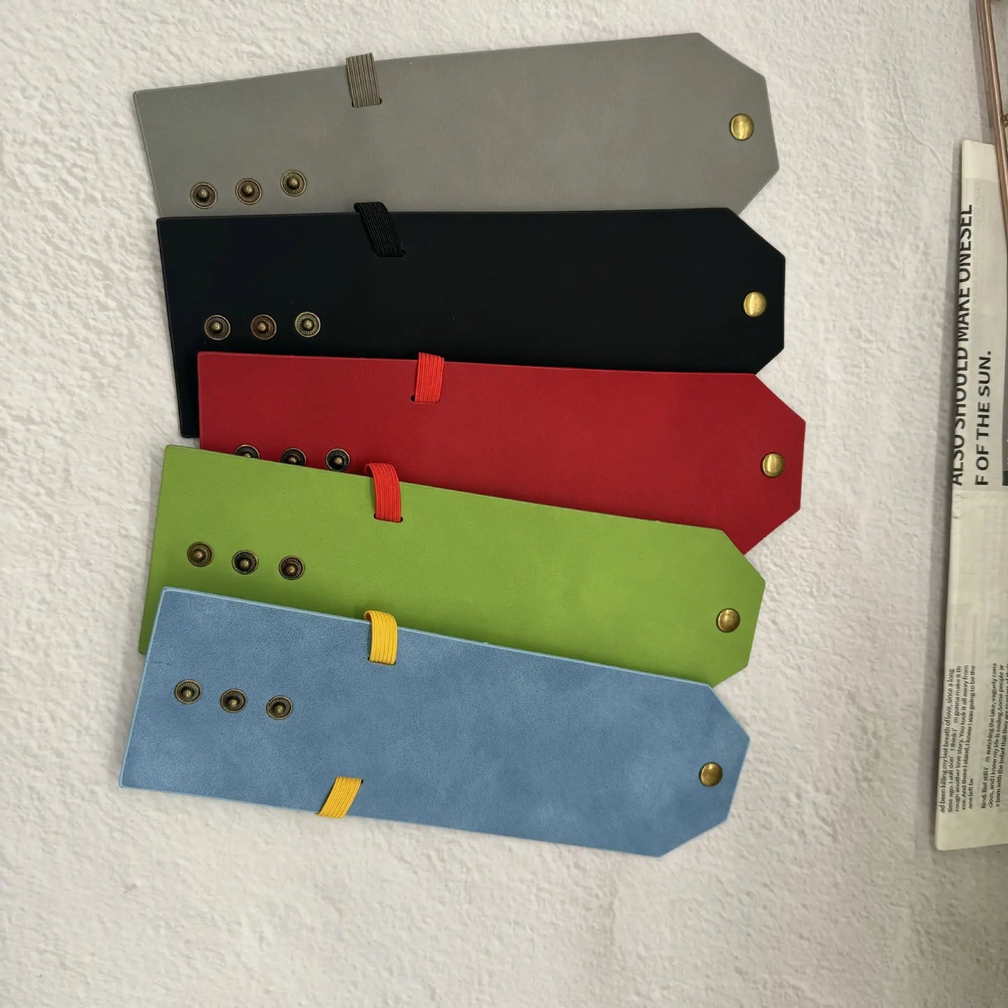 Quick-Access Cash Holder — PU Leather Wallet / Money Wrapper — Organizer Clip, Bill Holder, Storage Pouch, Pocket Wallet