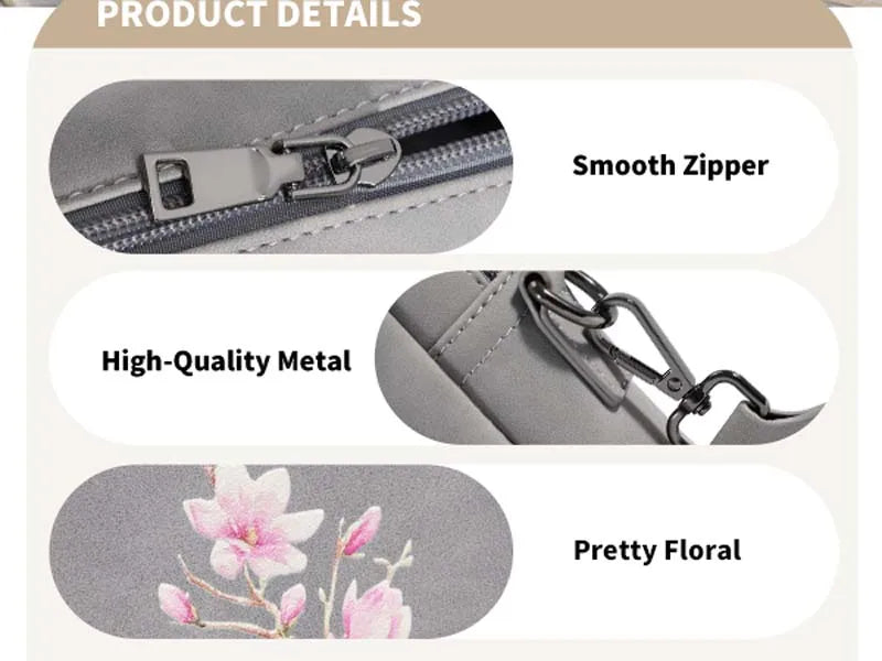 Pomelo Best Crossbody Purses for Women, Soft Leather Medium Cross Body Bags Woman, Shoulder Bag with Adjustable Strap Travel