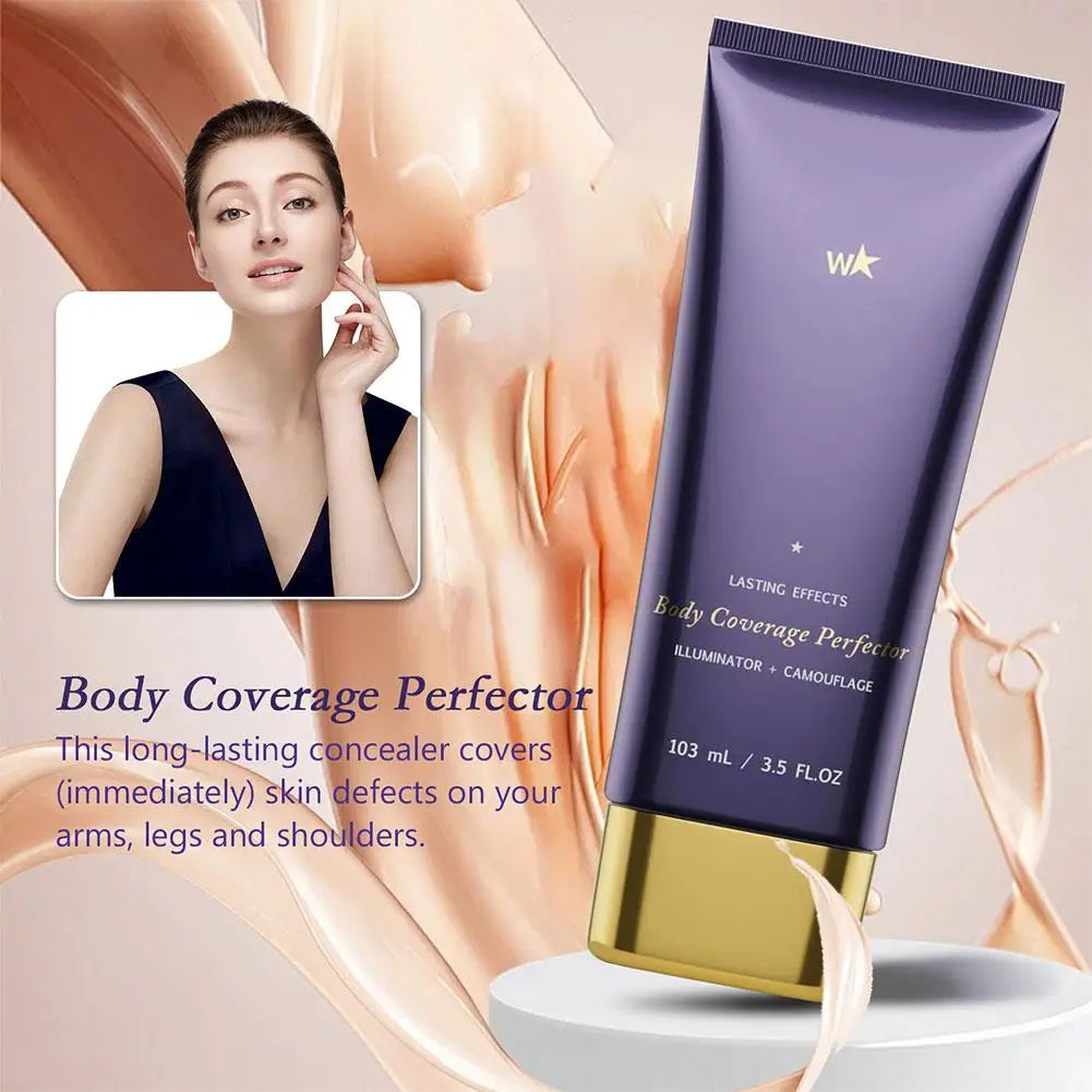 Body Tattoo Concealer Curing Cream Tattoo Dark Spot High Coverage Waterproof Sweat Proof Natural Traceless Coverage Product