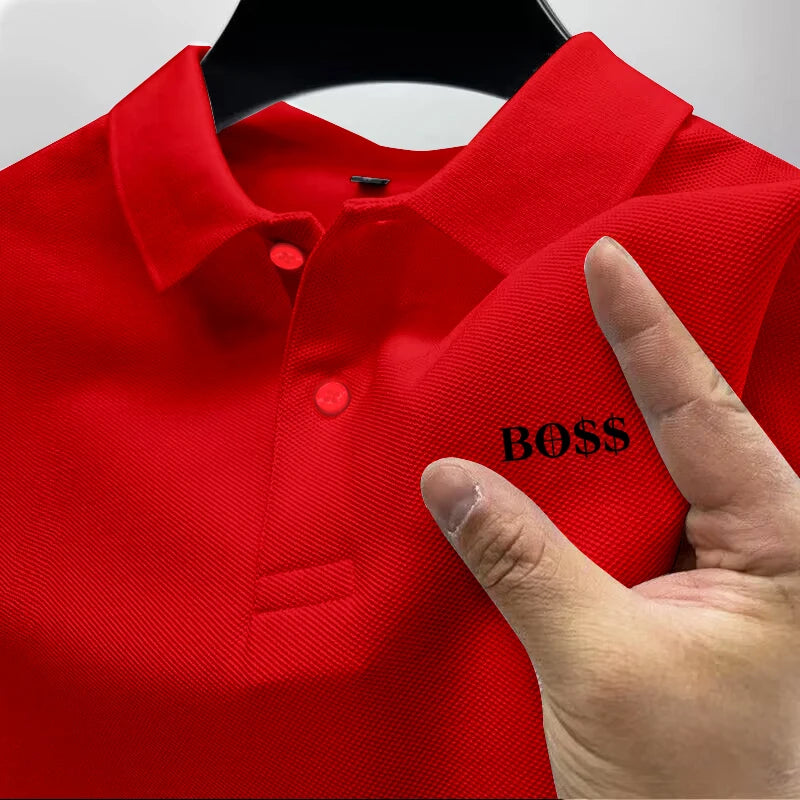 Men's Short Sleeve Polo Shirt, Quick Dry, Breathable, Casual, Stylish, Business, Sports, Summer, New, 2026