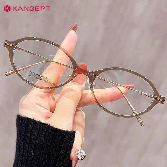 KANSEPT Lunette Myopia Glasses for Women Optical Lenses Woman Anti Blue Light Reading Glass Eye-glasses -2 Eyewear Eyeglasses