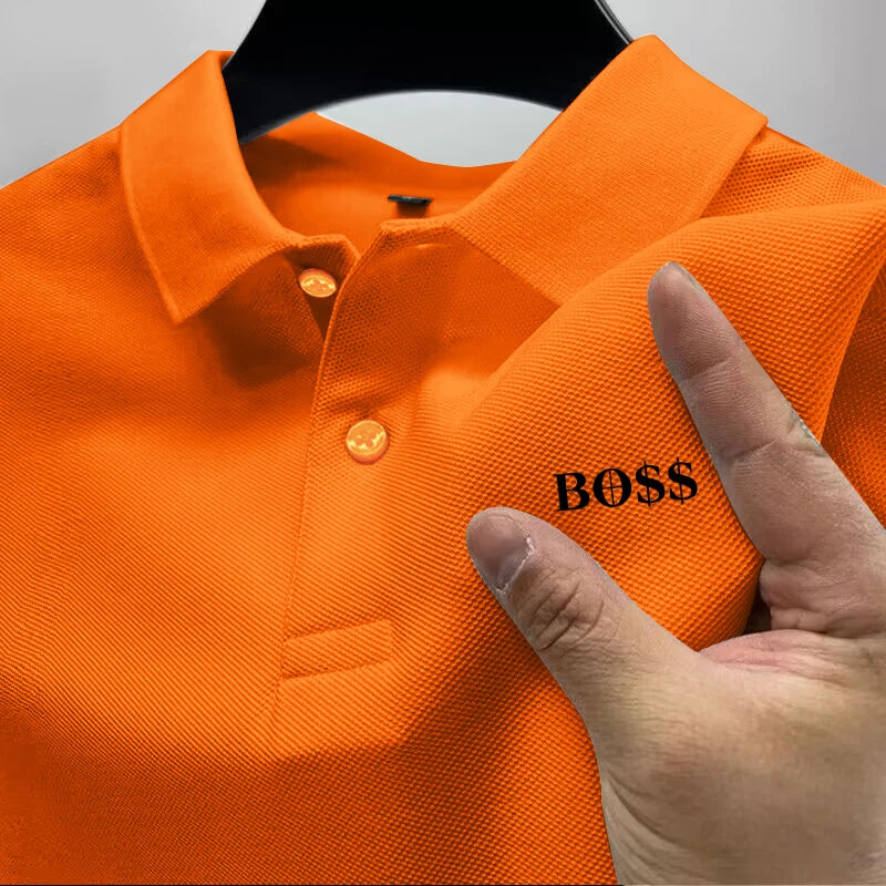 Men's Short Sleeve Polo Shirt, Quick Dry, Breathable, Casual, Stylish, Business, Sports, Summer, New, 2026