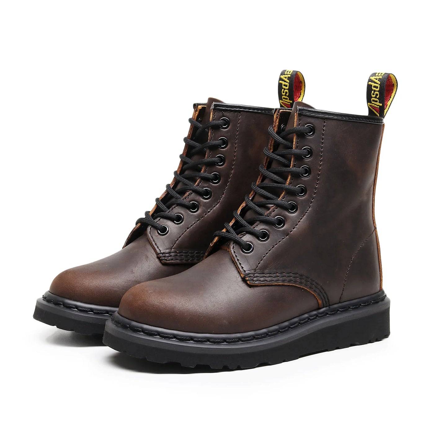 Fashion Women Cool Boots Genuine Leather Mesh Breathable Flat Ankle Boots For Women Casual Roman Dr Boots Shoes Retro