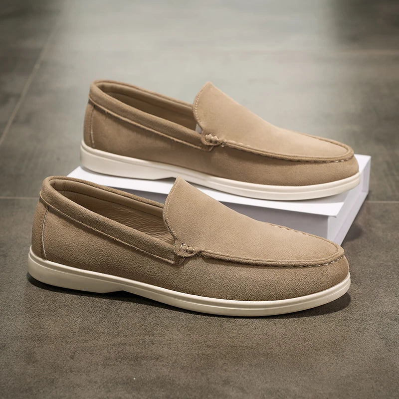Men's casual shoes Vulcanized Work loafers Mesh Lightweight Man sports shoes Canvas Shoes for Men zapatos para hombres2025