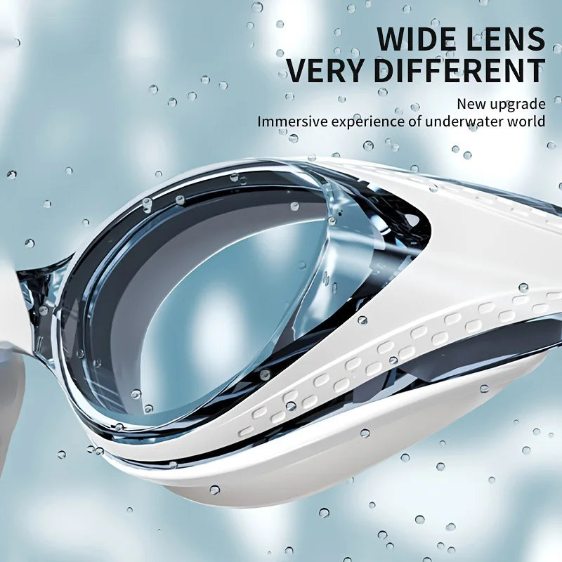 1Pcs Swimming Goggles Profession HD Waterproof Comfortable Anti Fog UV Swim Eyewear Water Sport Adjustable Glasses for Men Women