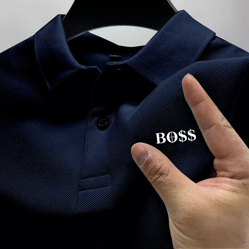 Men's Short Sleeve Polo Shirt, Quick Dry, Breathable, Casual, Stylish, Business, Sports, Summer, New, 2026