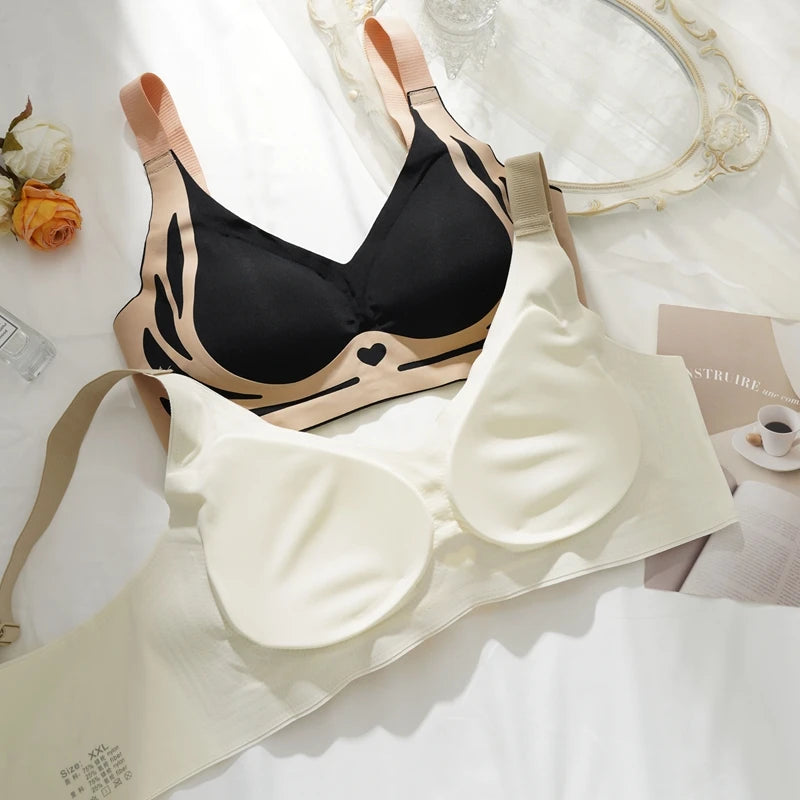 Women Wireless Seamless Bra Breathable Soft Support Comfortable Lingerie For Daily Wear