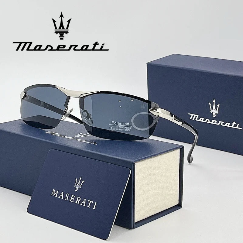 MASERATI Car High End UV400 Polarized Glasses For Grecale Levante Quattroporte Ghibli Mc20 Mcpura GT GranCabrio Drive Sunglasses