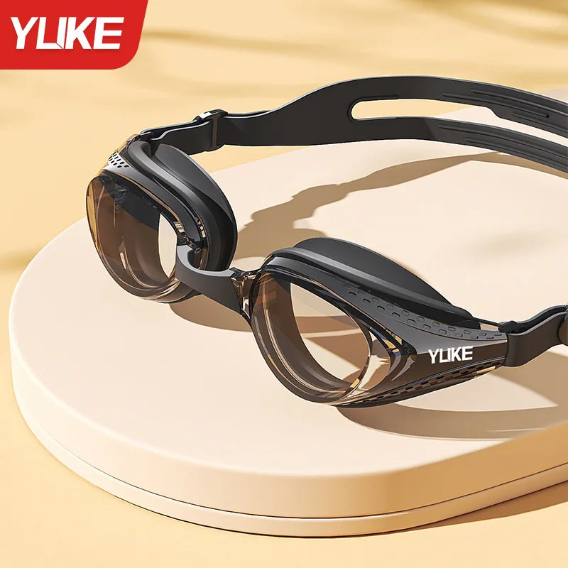 1Pcs Swimming Goggles Profession HD Waterproof Comfortable Anti Fog UV Swim Eyewear Water Sport Adjustable Glasses for Men Women