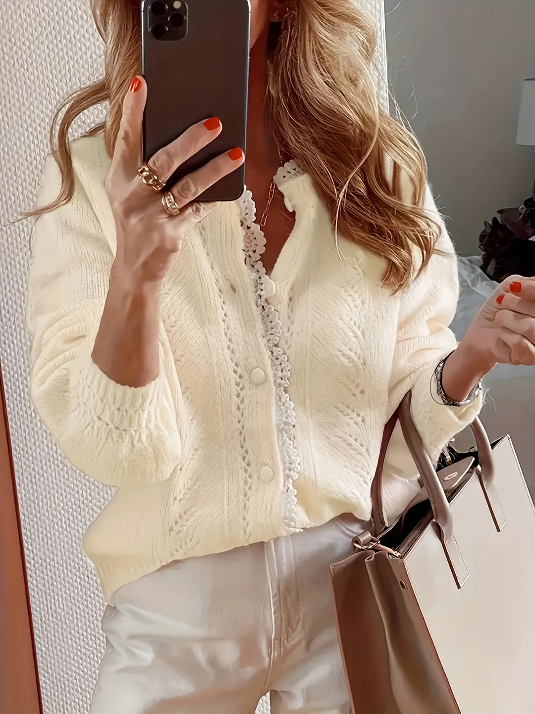 Gentle Style Short Sweater Women&