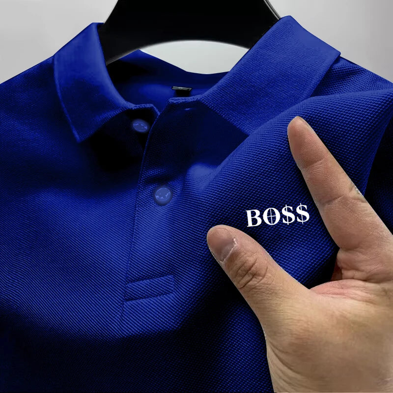 Men's Short Sleeve Polo Shirt, Quick Dry, Breathable, Casual, Stylish, Business, Sports, Summer, New, 2026
