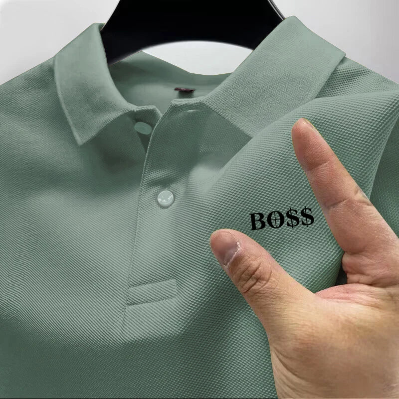 Men's Short Sleeve Polo Shirt, Quick Dry, Breathable, Casual, Stylish, Business, Sports, Summer, New, 2026