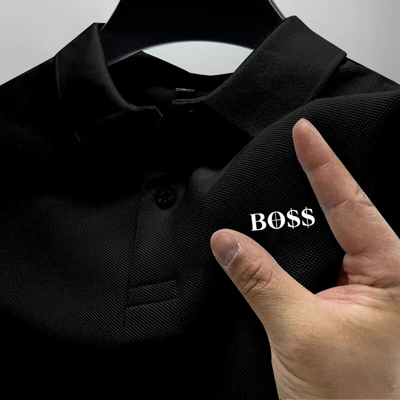 Men's Short Sleeve Polo Shirt, Quick Dry, Breathable, Casual, Stylish, Business, Sports, Summer, New, 2026
