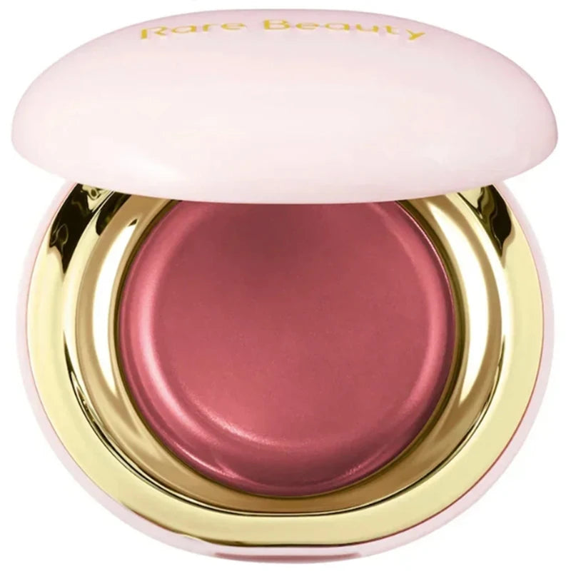 Rare Beauty Rose Neutral Mauve Blush Powder Portable Makeup Liquid Blush Moisturizing Dual-use Waterproof Lip Glaze Plump Smooth