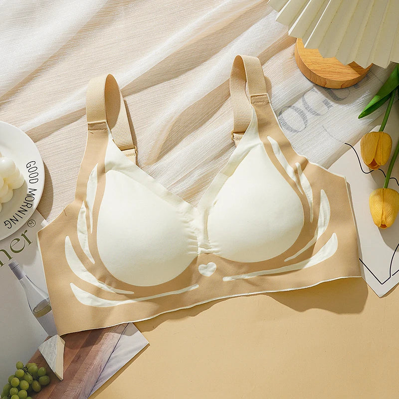 Women Wireless Seamless Bra Breathable Soft Support Comfortable Lingerie For Daily Wear