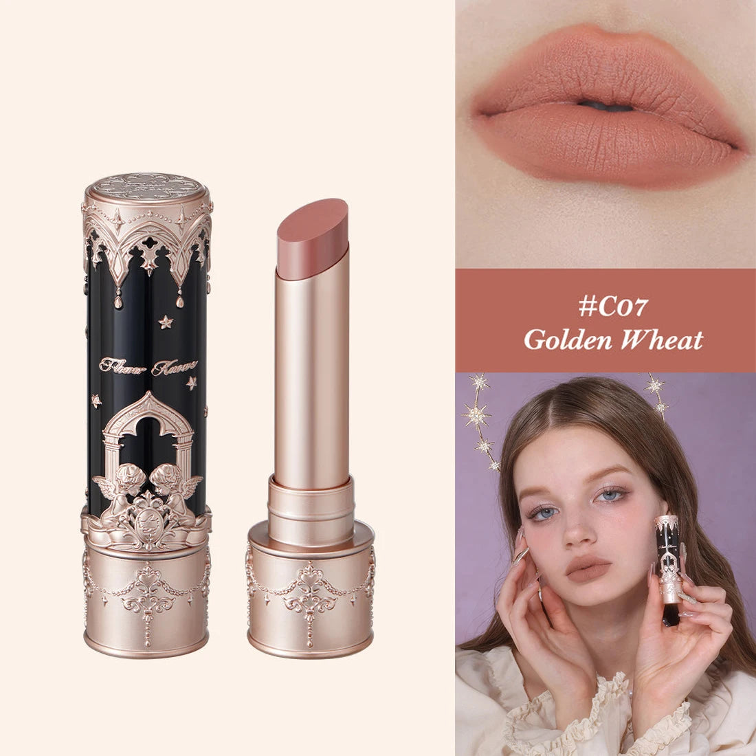Flower Knows Full Collection Lip Gloss Tinted Lip Oil Vegan Hydrating Lip Makeup for Women Girls Non Sticky Moisturizing Shine