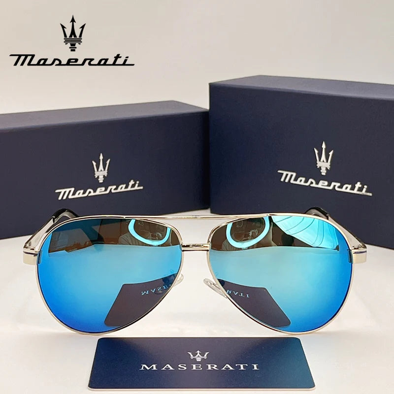 MASERATI Car High End UV400 Polarized Glasses For Grecale Levante Quattroporte Ghibli Mc20 Mcpura GT GranCabrio Drive Sunglasses