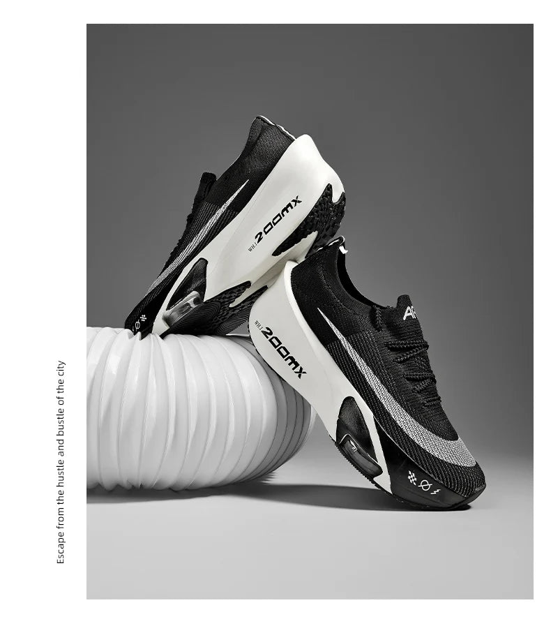 Marathon Running Shoes Men Carbon Board Speciality Sports Breathable Lightweight Women's Comfortable Athletic Nonskid Sneakers
