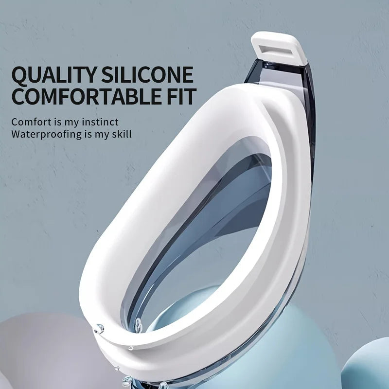 1Pcs Swimming Goggles Profession HD Waterproof Comfortable Anti Fog UV Swim Eyewear Water Sport Adjustable Glasses for Men Women