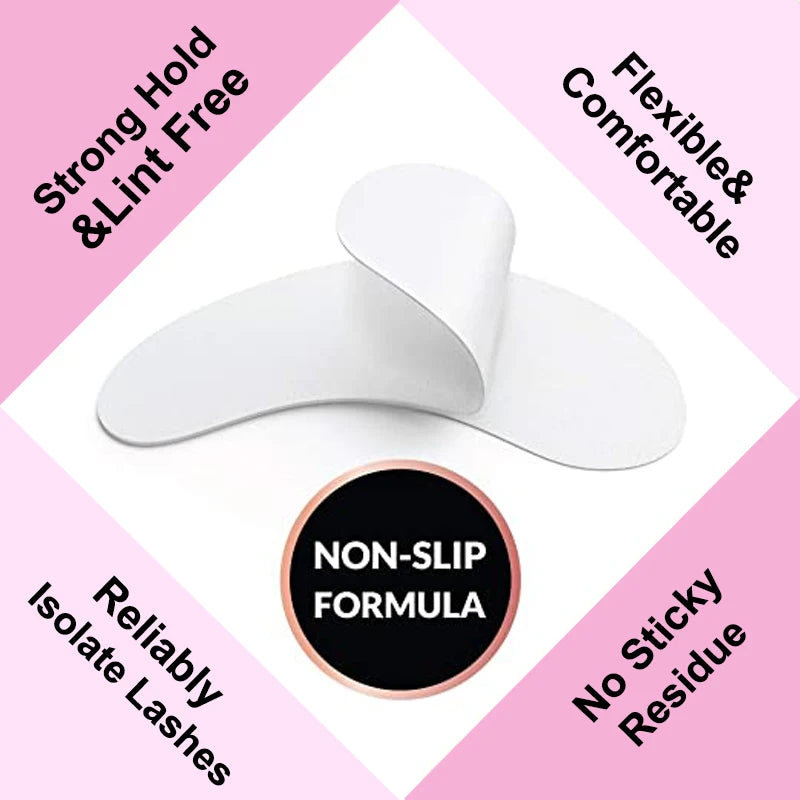 25/50/100Pairs Eye Patches Under Eyelash Pads for Building Gel Paper Patches Lint Free Stickers for False Eyelashes LAUKISS