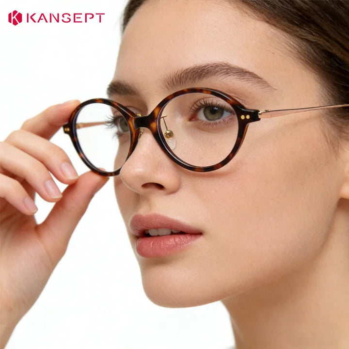 KANSEPT Lunette Myopia Glasses for Women Optical Lenses Woman Anti Blue Light Reading Glass Eye-glasses -2 Eyewear Eyeglasses