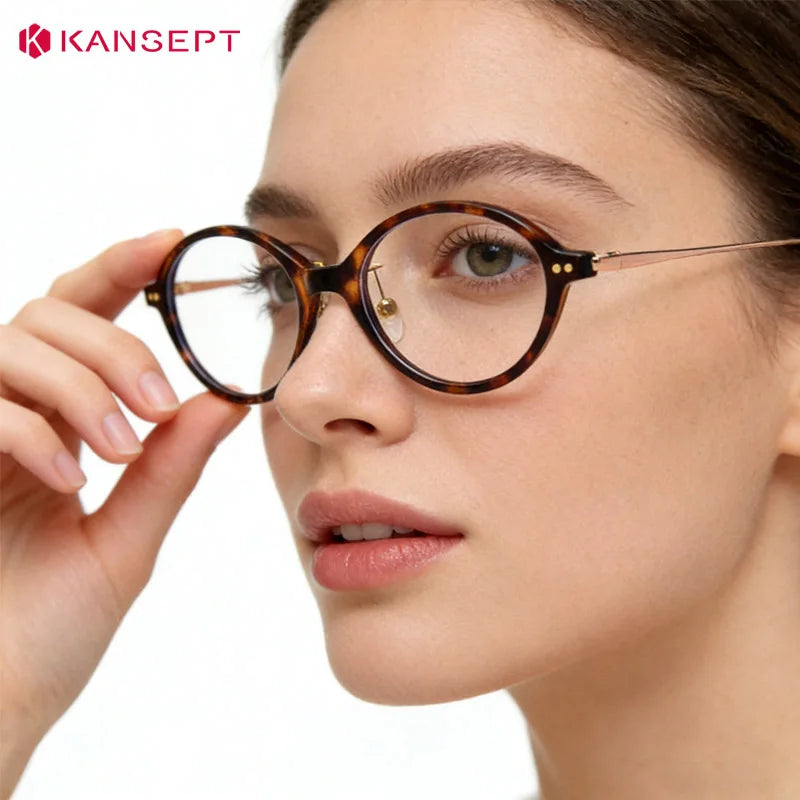 KANSEPT Lunette Myopia Glasses for Women Optical Lenses Woman Anti Blue Light Reading Glass Eye-glasses -2 Eyewear Eyeglasses