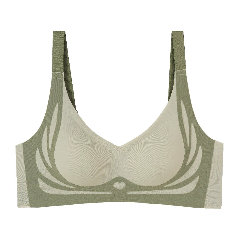 Women Wireless Seamless Bra Breathable Soft Support Comfortable Lingerie For Daily Wear