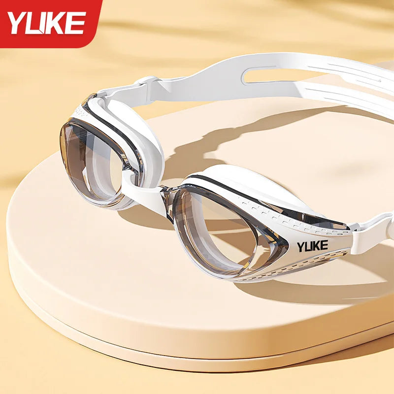 1Pcs Swimming Goggles Profession HD Waterproof Comfortable Anti Fog UV Swim Eyewear Water Sport Adjustable Glasses for Men Women