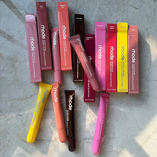 For iphone 17 16 Ribbon Lemontini Lip Gloss Pocket Blush Stick Non-fading Waterproof Blusher Moisturizing Shimmer Lipstick Liner