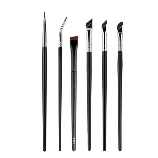 6Pcs Upgrade Blade Eyeliner Brush Ultra Thin Fine Angle Flat Eyebrow Brush Eyeliner Tool Eyes Makeup Brush Beauty Make Up Tools