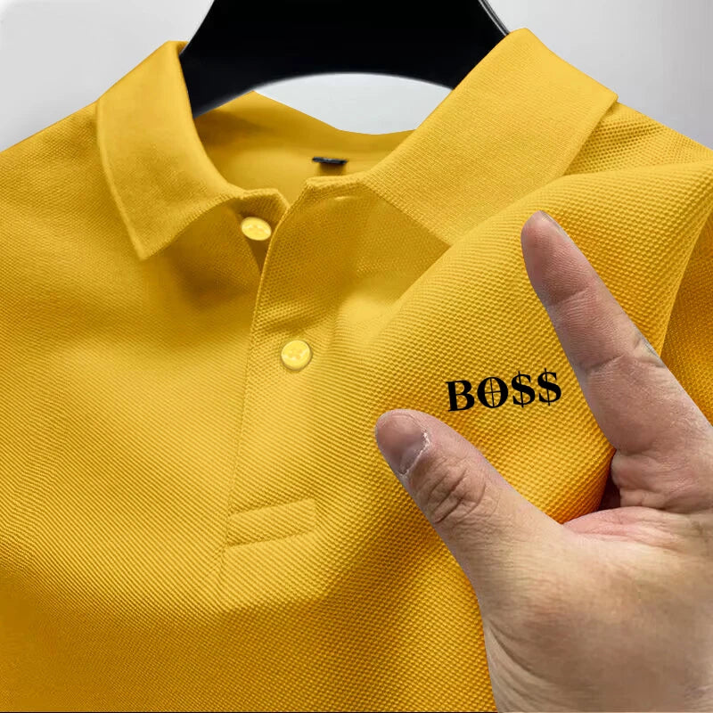 Men's Short Sleeve Polo Shirt, Quick Dry, Breathable, Casual, Stylish, Business, Sports, Summer, New, 2026