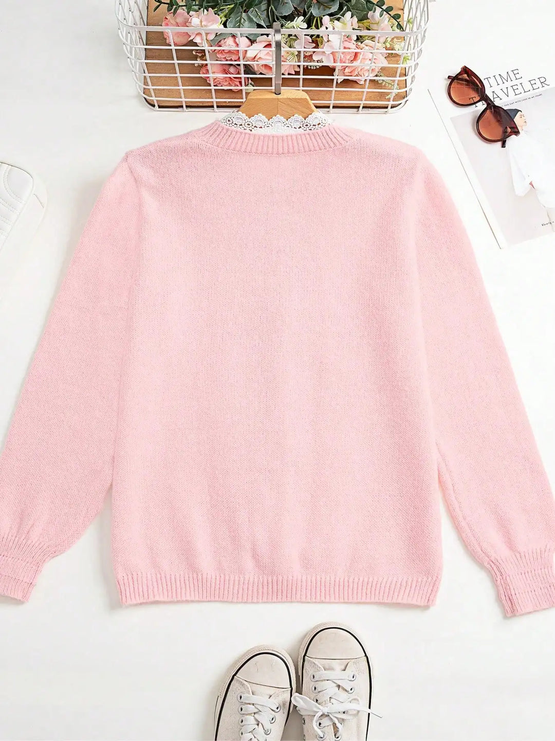 Gentle Style Short Sweater Women&