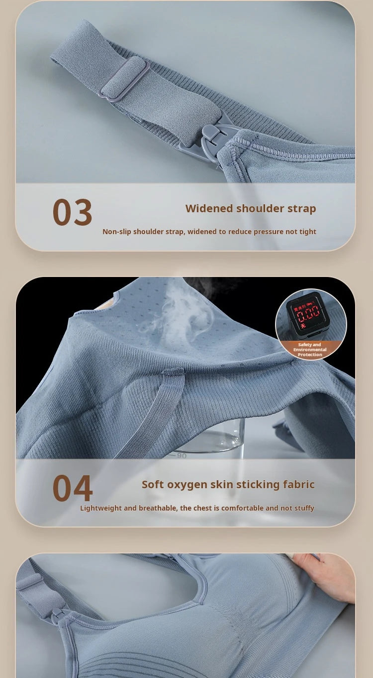 1pcs Maternity Nursing Bras Pregnant Women Skinny Breastfeeding Clothing Underwear  Female Breathable Push Up Bra