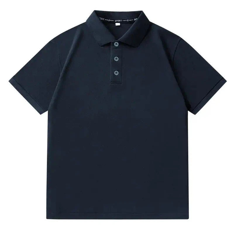 Men Plus Size Polo Shirt Oversized 6XL 7XL Summer Short Sleeve T Shirts Black Loose Male Shirt Men Clothing Ropa Para Hombre
