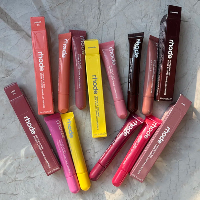 For iphone 17 16 Ribbon Lemontini Lip Gloss Pocket Blush Stick Non-fading Waterproof Blusher Moisturizing Shimmer Lipstick Liner